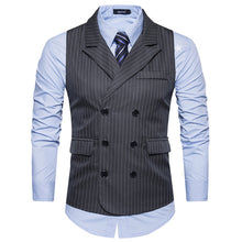 Load image into Gallery viewer, Men Brand suit Vests Waistcoat Gilet Homme Casual Sleeveless Formal Business Jacket Mens Slim Fit  Wedding Dress Vests homme