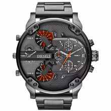 Load image into Gallery viewer, Wristwatch Montre luxe Military Clock Leather Strap 53MM Big dial DZ Stainless steel Watch Men's Sport Quartz Diesels Watch