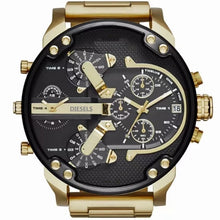 Load image into Gallery viewer, Wristwatch Montre luxe Military Clock Leather Strap 53MM Big dial DZ Stainless steel Watch Men's Sport Quartz Diesels Watch