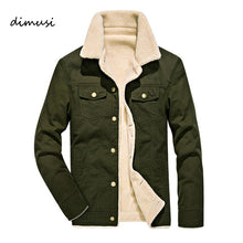 Load image into Gallery viewer, DIMUSI Winter Bomber Jacket Men Air Force Pilot MA1 Jacket Warm Male fur collar Army Jacket tactical Mens Jacket and Coats 4XL
